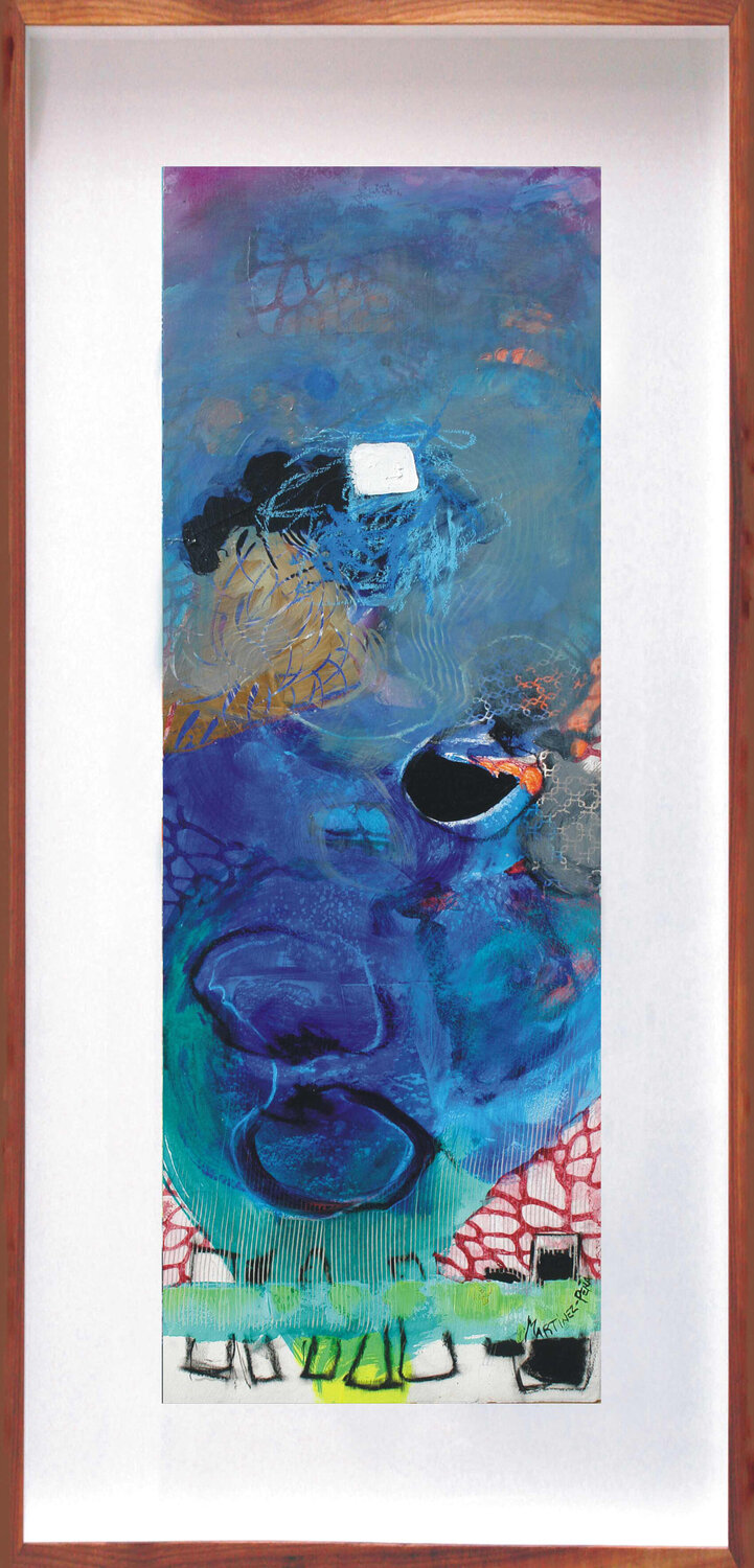 Paisajes marinos III Alejandro Martínez-Peña Original painting for sale