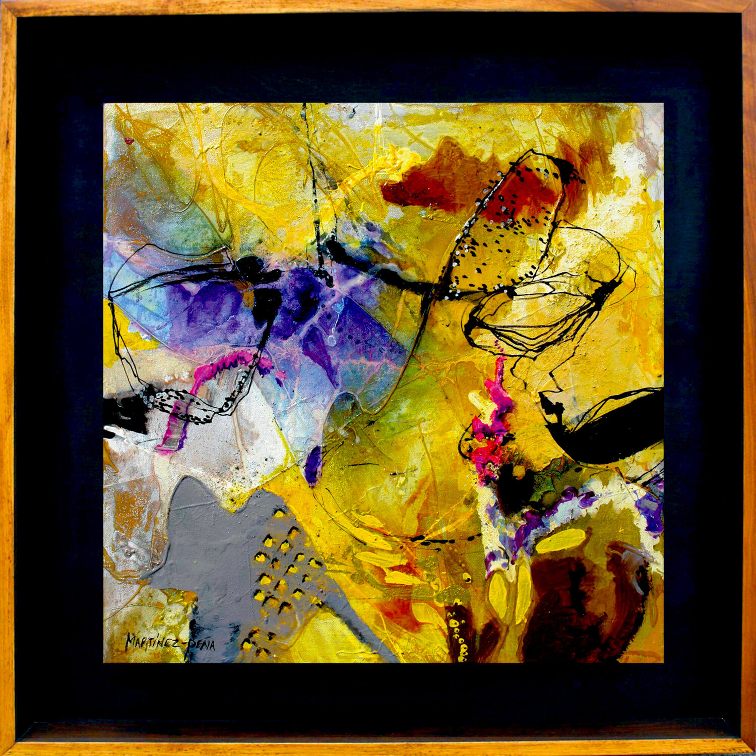 Al Alba XVI Alejandro Martínez-Peña Original painting for sale