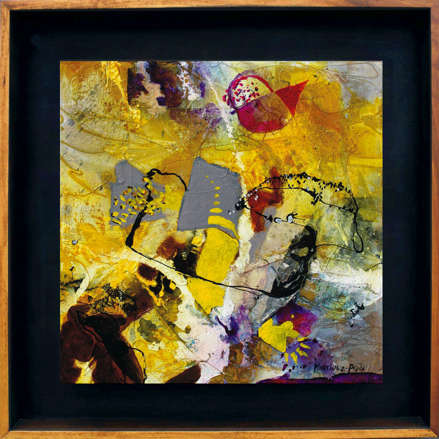 Al Alba XVII Alejandro Martínez-Peña Original painting for sale