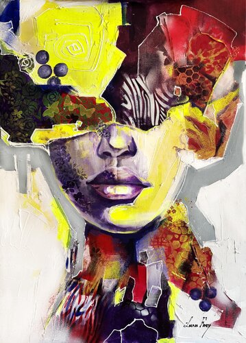 Labyrinth of Emotions by Lana Frey, Painting for Sale on Select