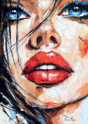 Velvet Silence by Lana Frey, Painting for Sale on Select