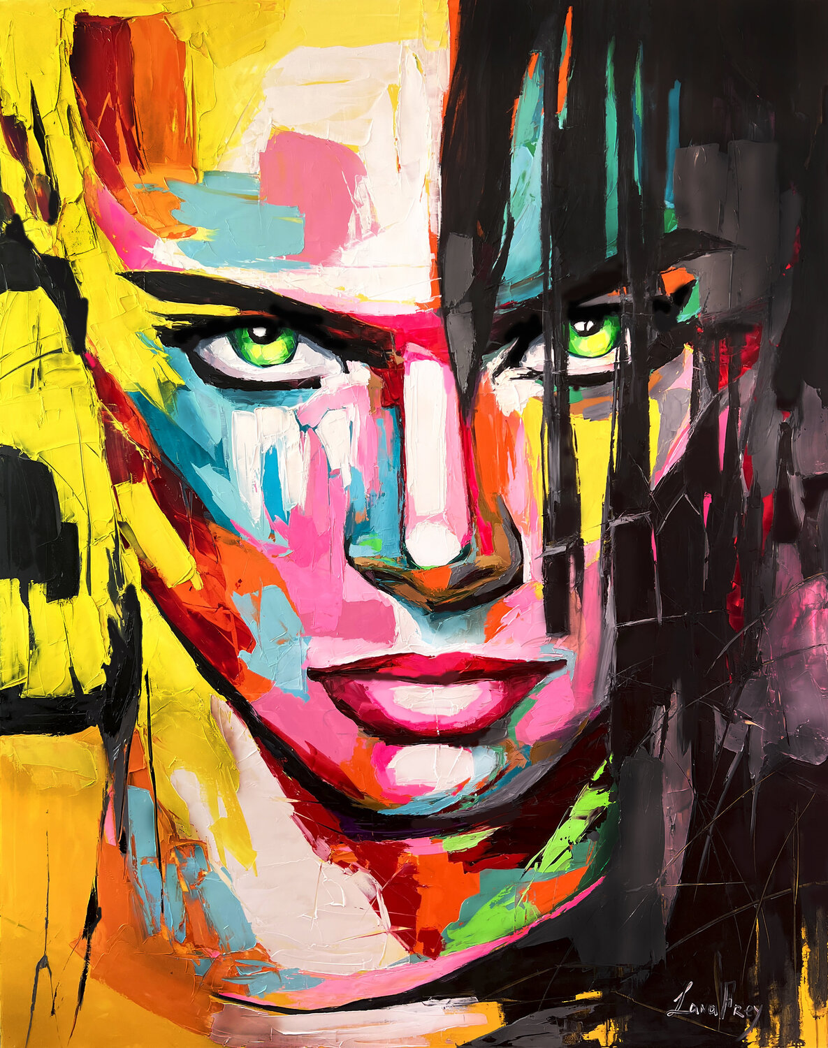 Redline Lana Frey Original painting for sale