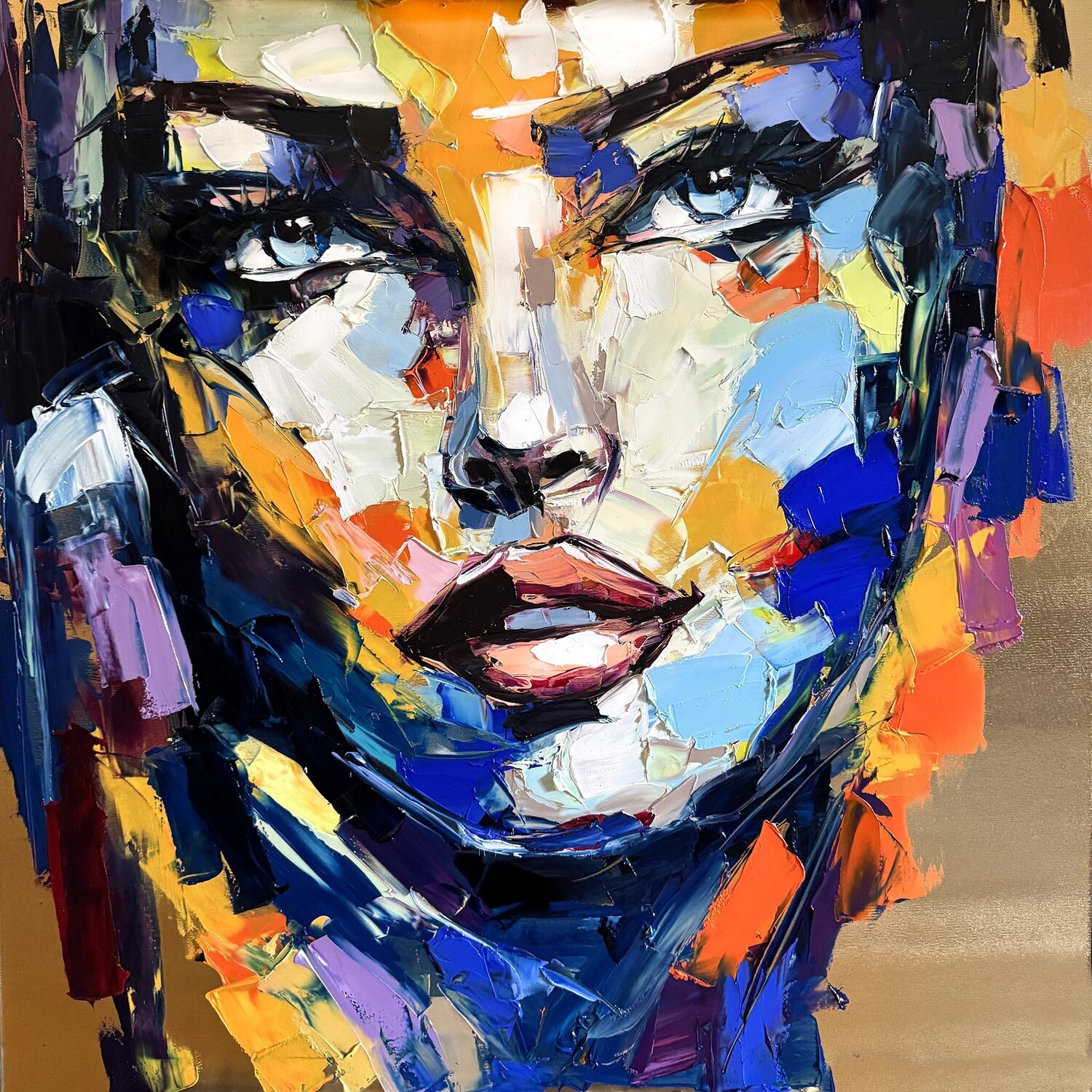 Once in the Flow Lana Frey Original painting for sale