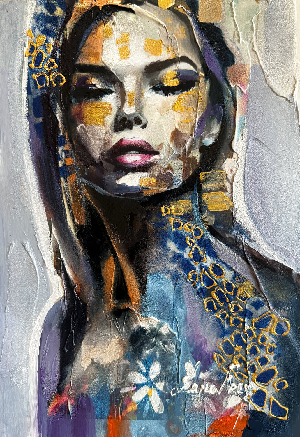 Becoming Lana Frey Original painting for sale