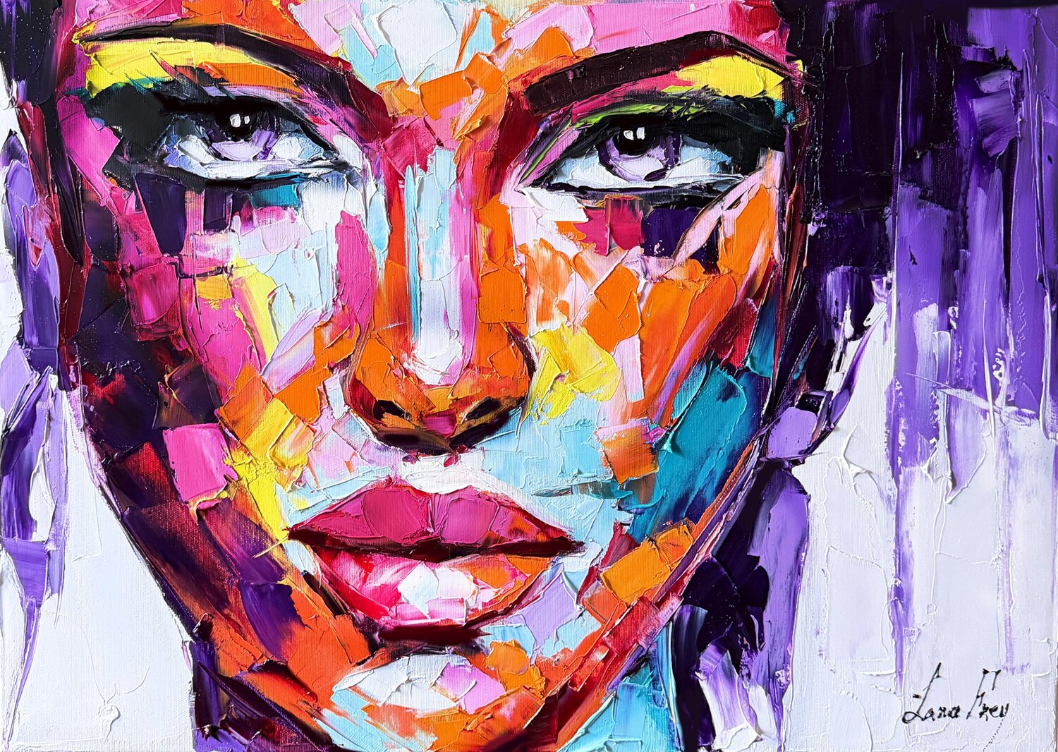 Untamed Lana Frey Original painting for sale