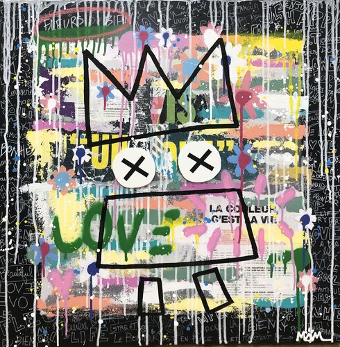LA COULEUR C’EST LA VIE by Mam, Painting for Sale on Select