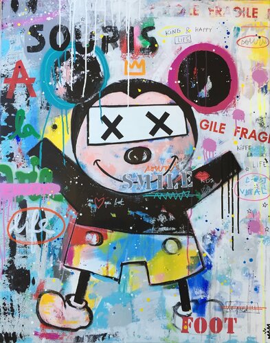 SOURIS À LA VIE by Mam, Painting for Sale on Select