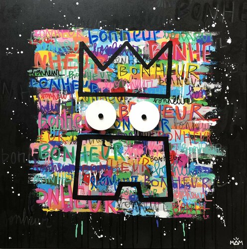 LE BONHEUR D’ÊTRE POTE by Mam, Painting for Sale on Select