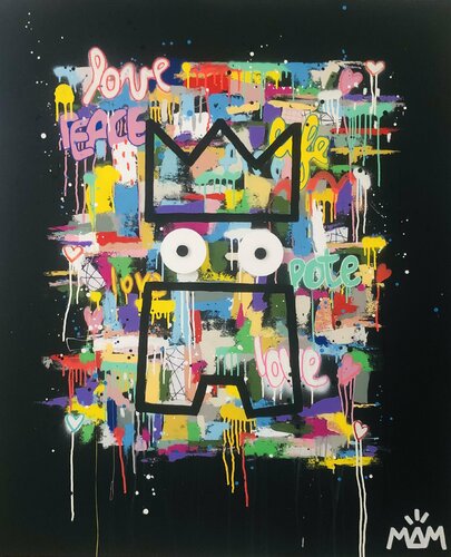MON POTE by Mam, Painting for Sale on Select