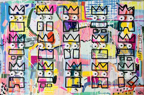 HAPPY LIFE by Mam, Painting for Sale on Select