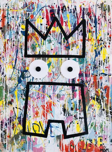 MON POTE by Mam, Painting for Sale on Select