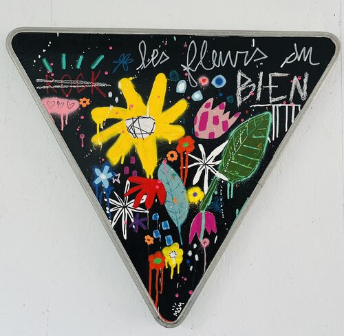 Fleurs du bien by Mam, Painting for Sale on Select