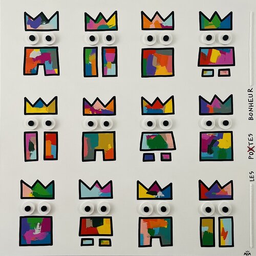 LES POTES BONHEUR by Mam, Painting for Sale on Select