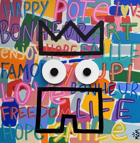 HAPPY POTE by Mam, Painting for Sale on Select