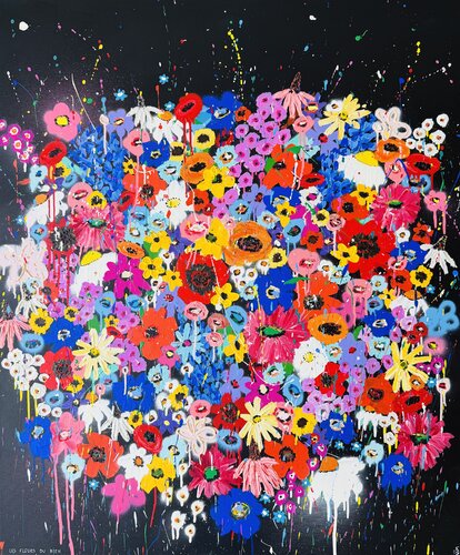 ÉNERGIE FLORALE by Mam, Painting for Sale on Select