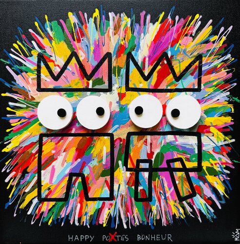HAPPY POTES by Mam, Painting for Sale on Select