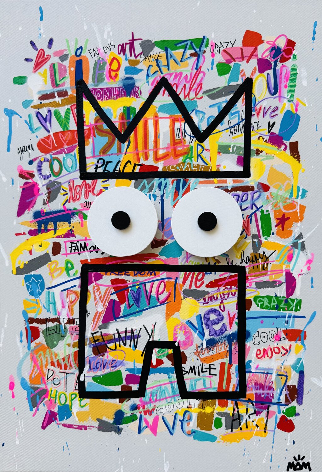 KING POTE Mam Original painting for sale