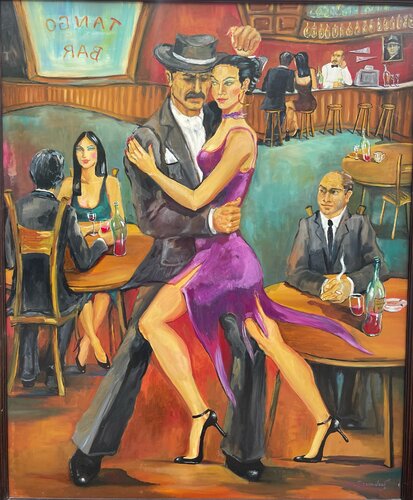 Milonga sentimental by martha escondeur, Painting for Sale on Select