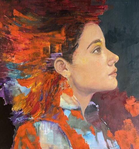 La canción del viento by martha escondeur, Painting for Sale on Select
