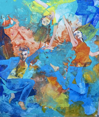 Era de Acuario by martha escondeur, Painting for Sale on Select