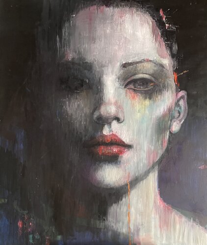 Gabriela by martha escondeur, Painting for Sale on Select