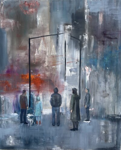 Los presentes by martha escondeur, Painting for Sale on Select