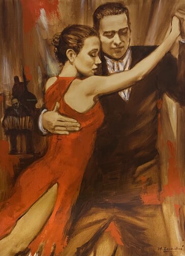 Milonga by martha escondeur, Painting for Sale on Select