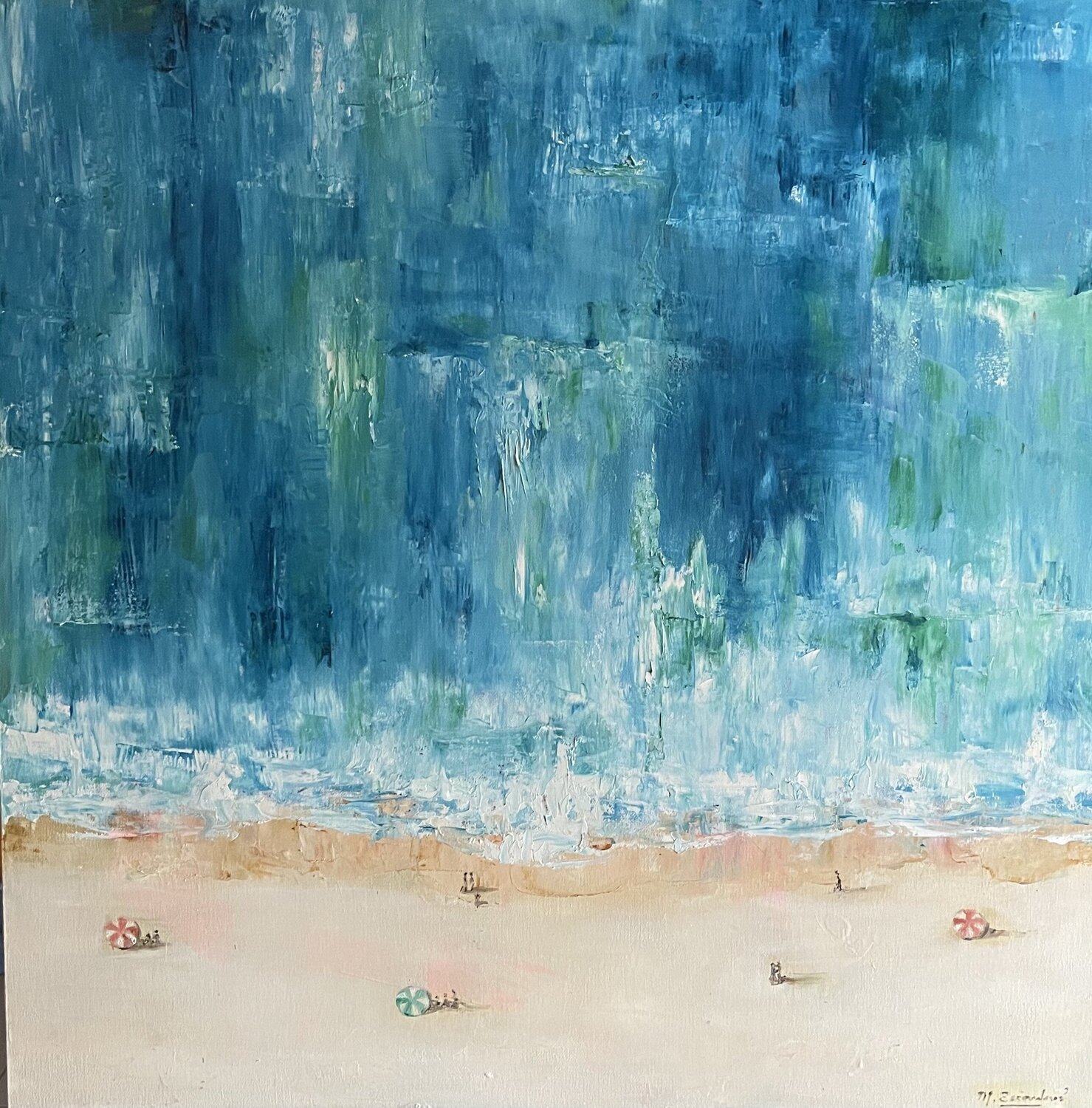 Verano martha escondeur Original painting for sale