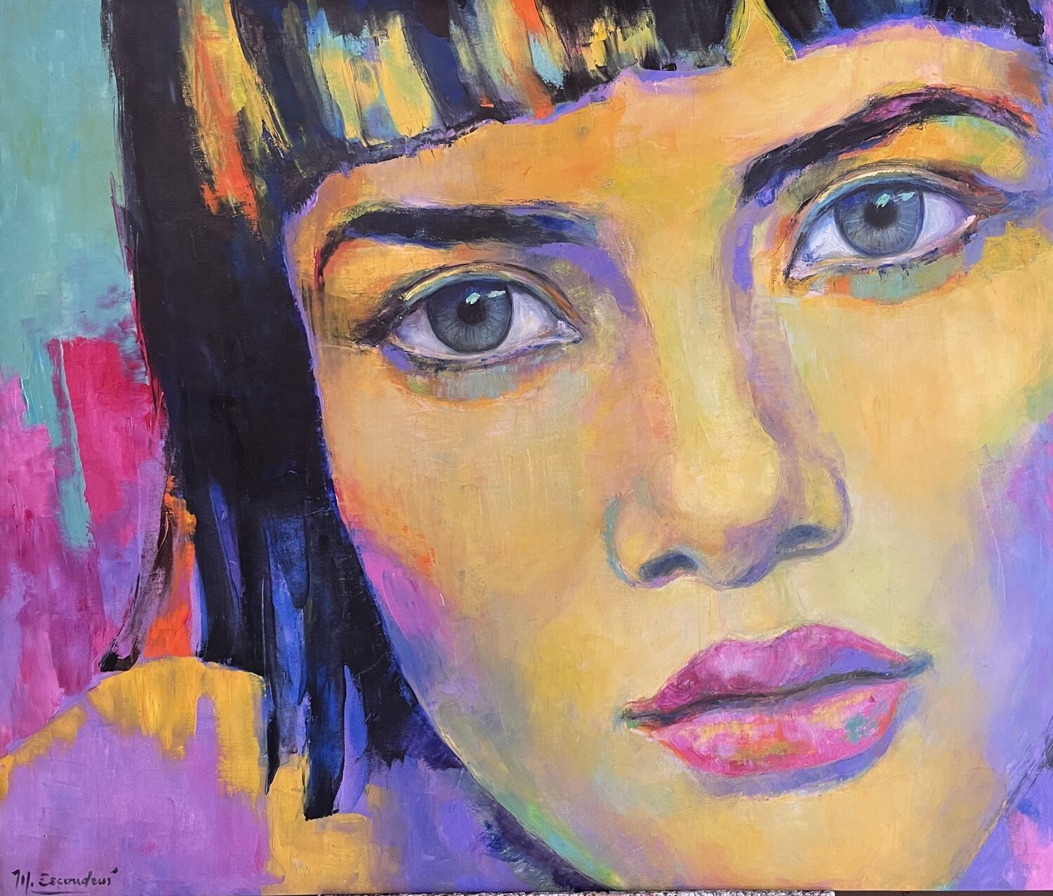 Daniella martha escondeur Original painting for sale