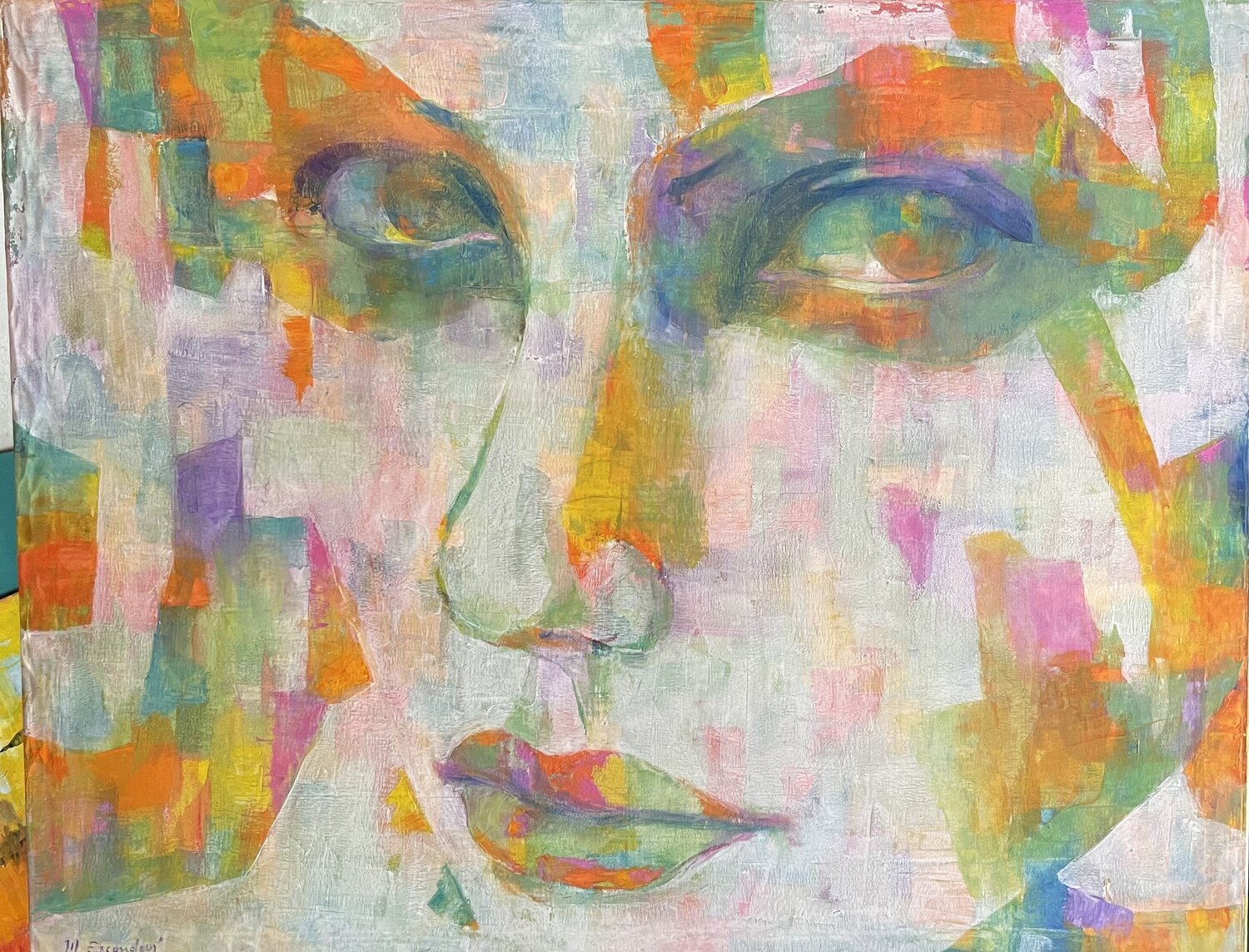 Agnes martha escondeur Original painting for sale