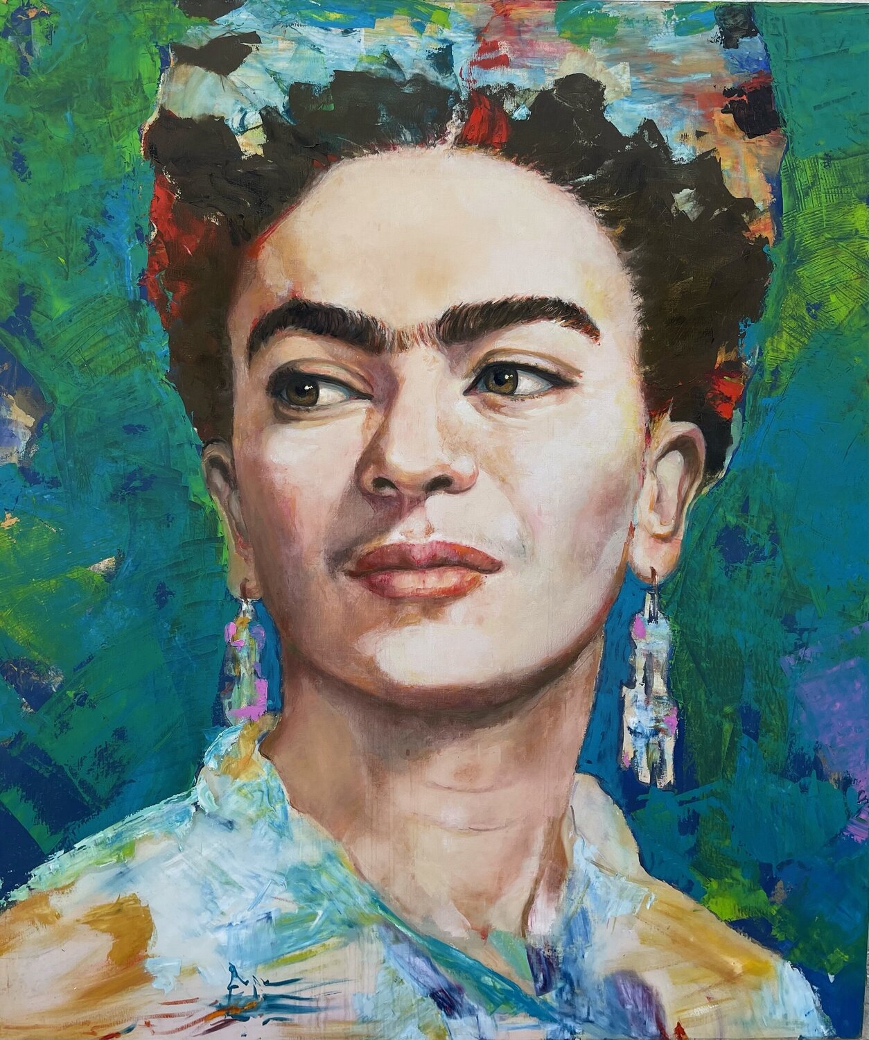 Frida martha escondeur Original painting for sale