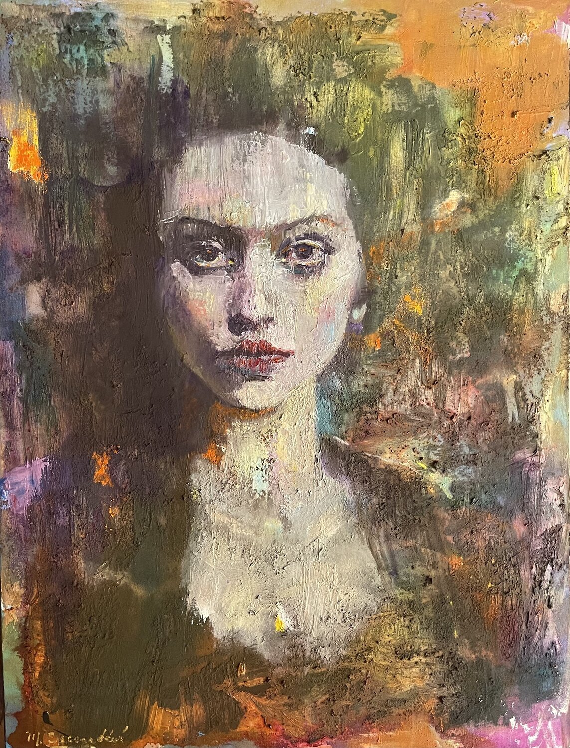 La misteriosa martha escondeur Original painting for sale