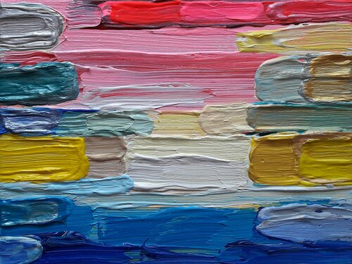 Fields of Color by Painter Coded, Painting for Sale on Select