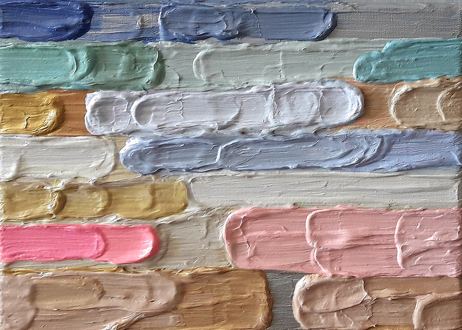 Just Brushstrokes #6 Painter Coded Original painting for sale