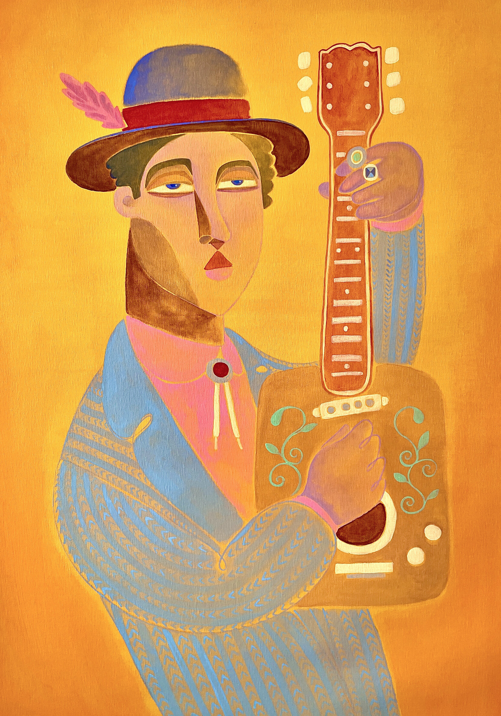 El Guitarrista de la caja de cigarros