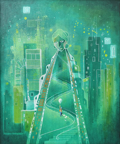The page 25 by Felix zilinskas, Painting for Sale on Select