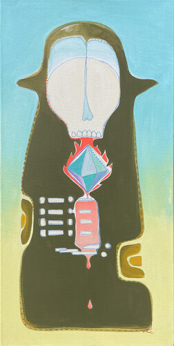 El espíritu de la llama by Felix zilinskas, Painting for Sale on Select