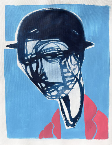 Mucho sol para ir sin sombrero by Felix zilinskas, Painting for Sale on Select