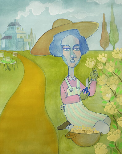 Can I Call you Rose? by Felix zilinskas, Painting for Sale on Select