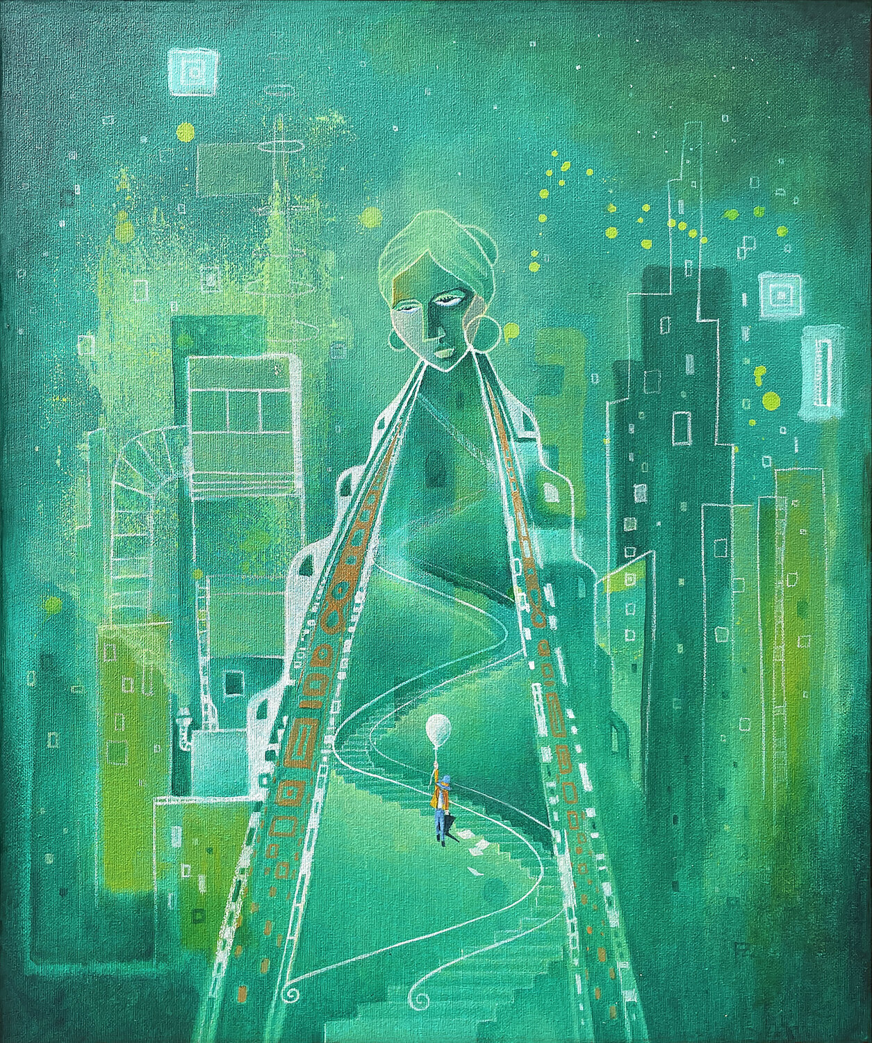 The page 25 Felix zilinskas Original painting for sale