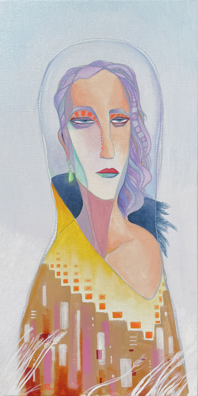 Un nuevo planeta Felix zilinskas Original painting for sale