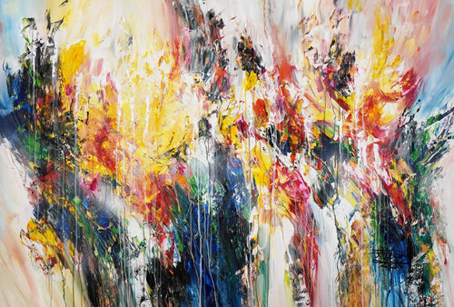 Good New Inspirations XL 1 by Peter Nottrott, Painting for Sale on Select