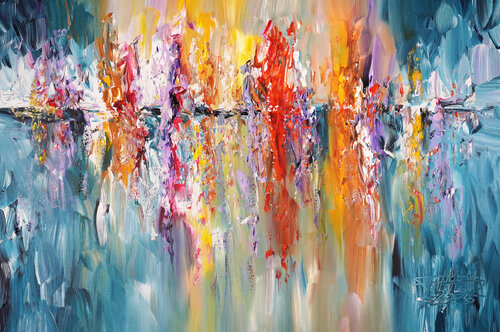 Seaside Rendezvous M 8 by Peter Nottrott, Painting for Sale on Select