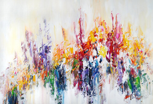 Happy Summer Feeling XL 1 by Peter Nottrott, Painting for Sale on Select