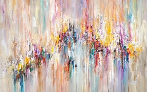 Soft Emotional Symphony XXXL 1 von Peter Nottrott, Malerei kaufen auf Select