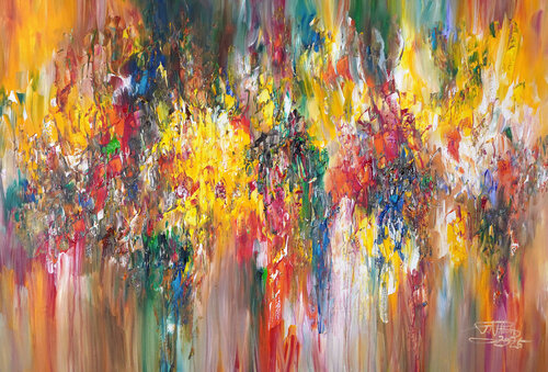 Autumn Feelings XL 1 von Peter Nottrott, Malerei kaufen auf Select