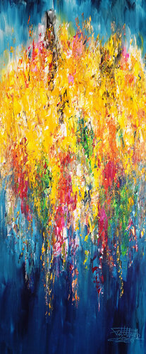 Stick: Perfect Summer Feeling 1 by Peter Nottrott, Painting for Sale on Select