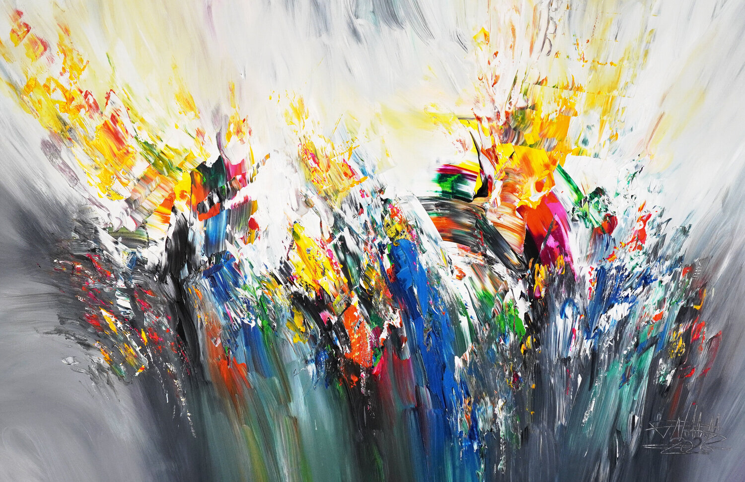 Epic XL 2 Peter Nottrott Original painting for sale