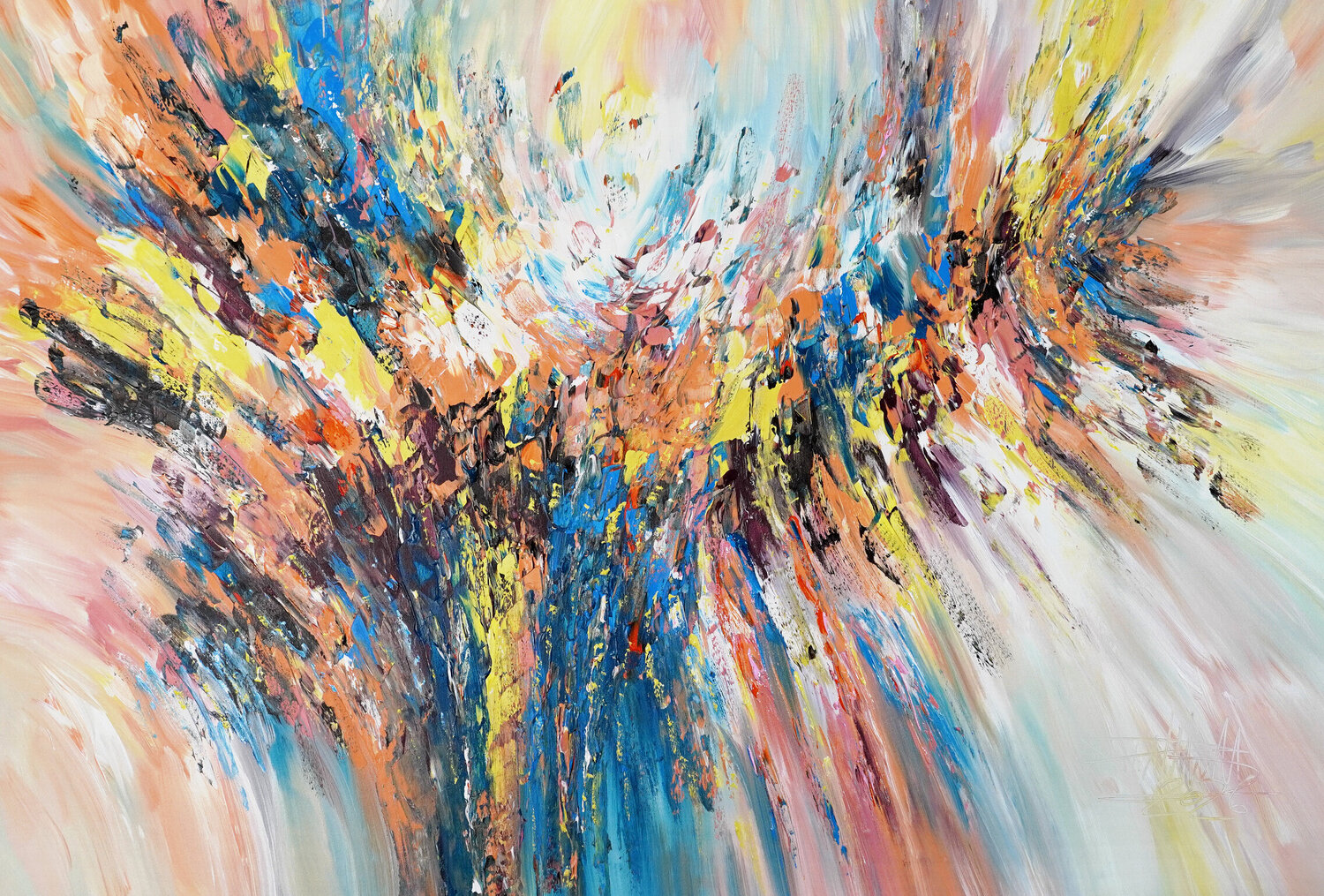 Magical Energy XL 1 Peter Nottrott Original painting for sale
