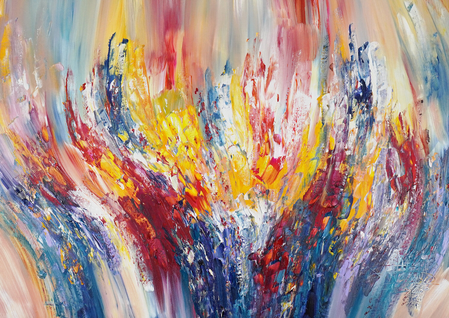 Celebrate Every Day M 1 Peter Nottrott Original painting for sale